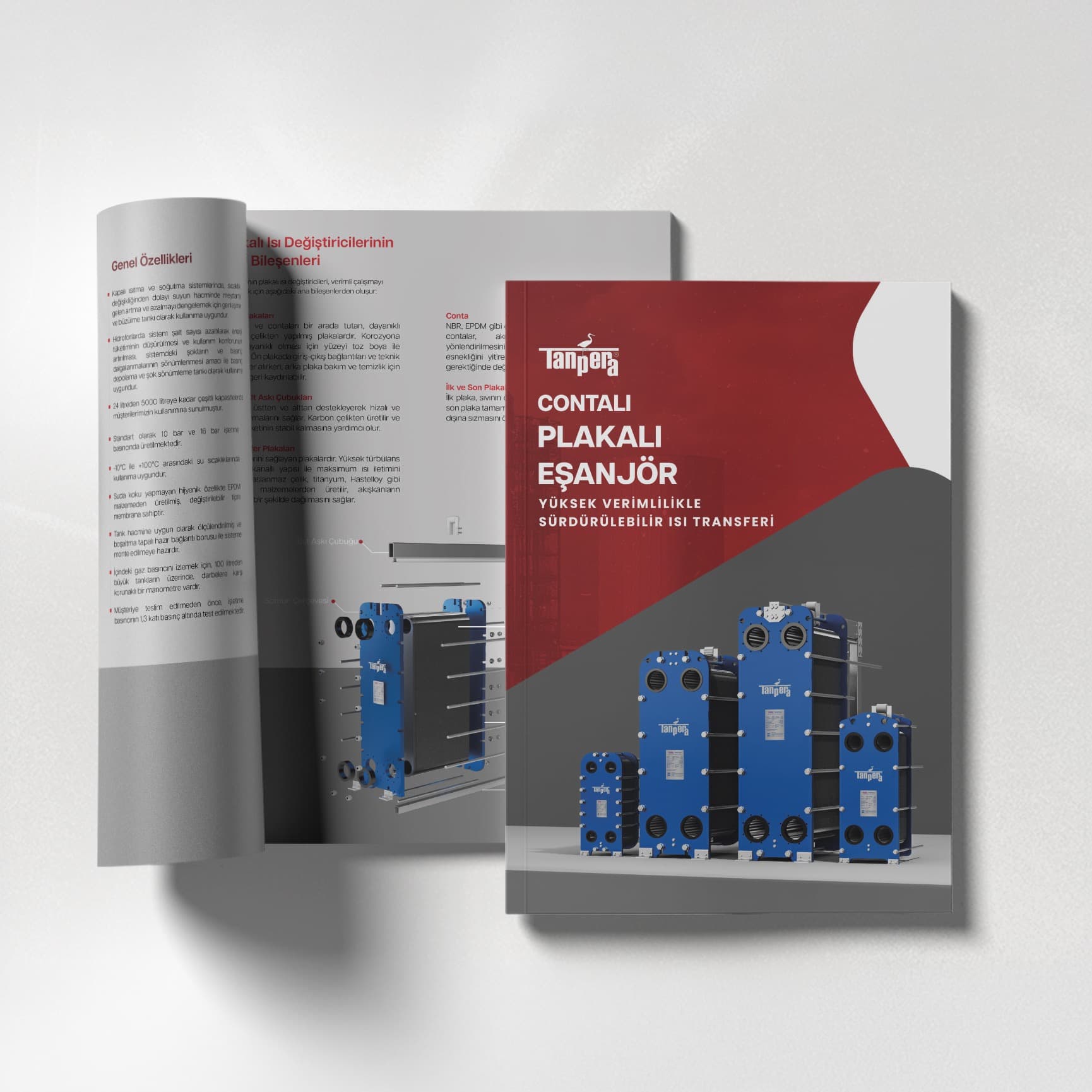 Contalı Plakalı Eşanjör