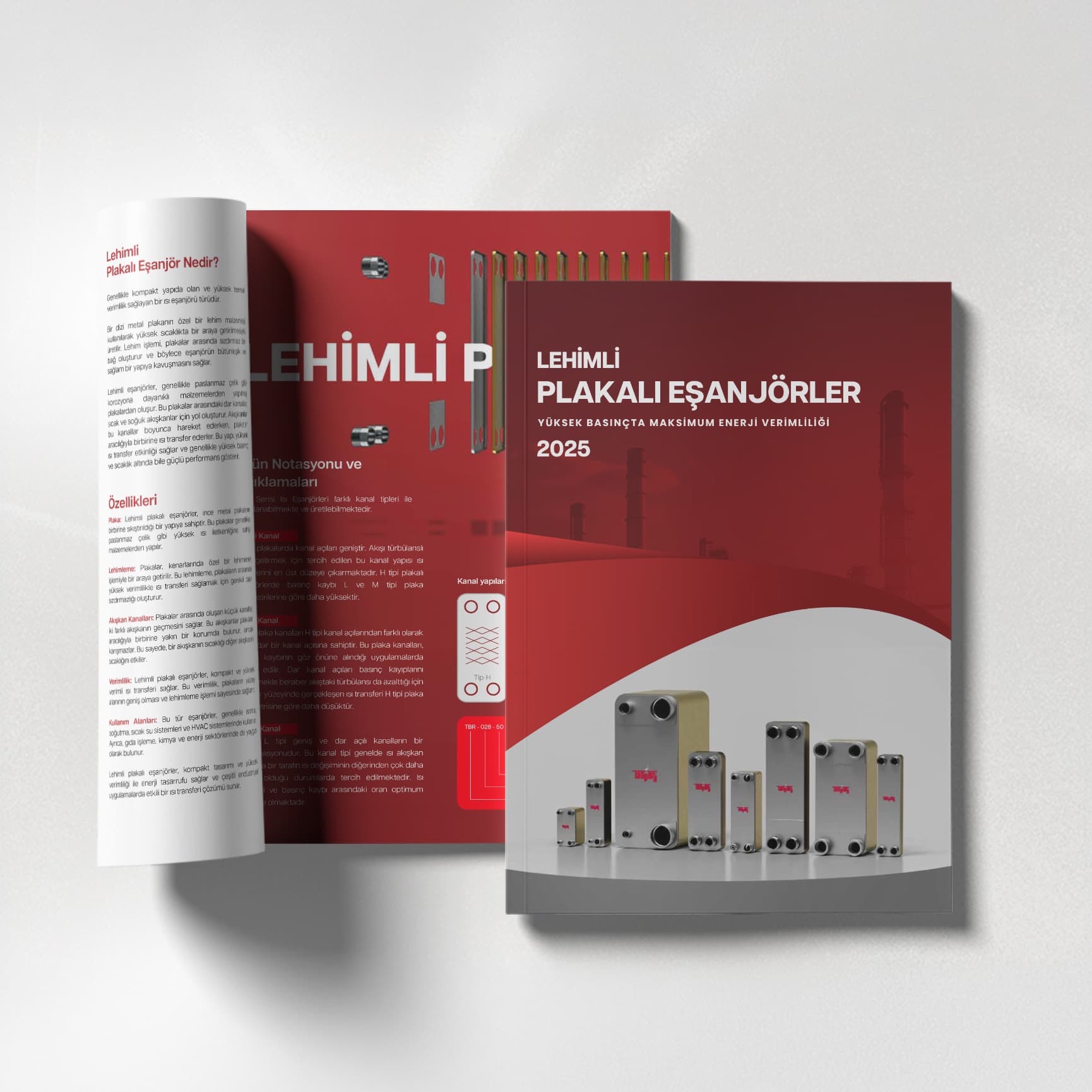 Lehimli Plakalı Eşanjör