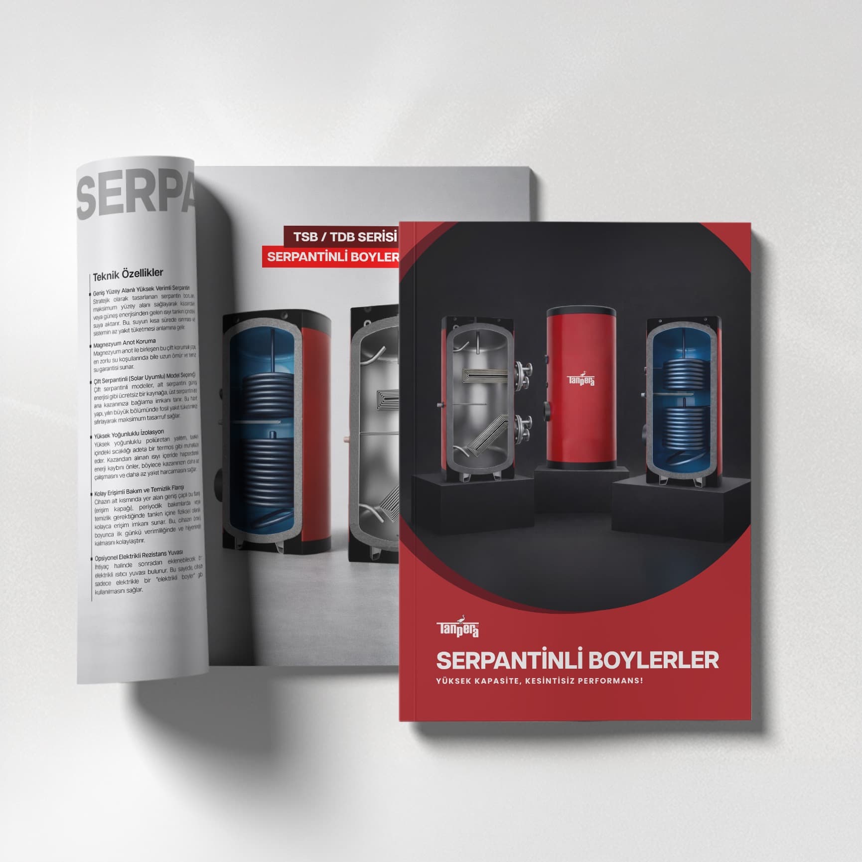 Değiştirilebilir Serpantinli Boyler